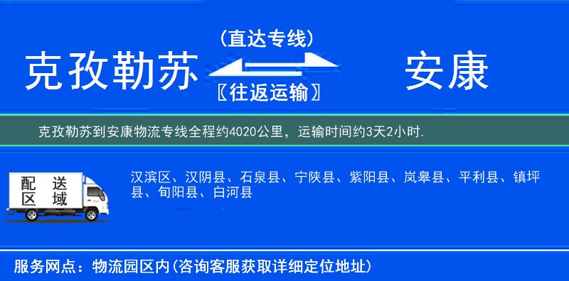 克孜勒蘇到物流專線